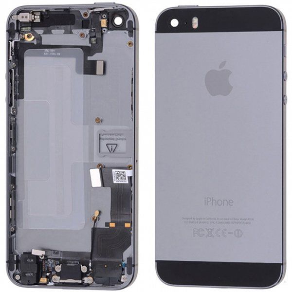 İphone 5S Kasa Full Dolu Uzay Grisi Siyah