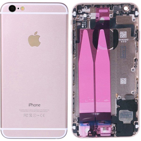 İphone 6 Kasa Full Dolu Rose Gold Pembe