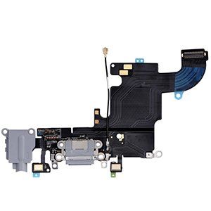 İphone 6S Şarj Soketi Kulaklık Mikrofon Film Bordu Uzay Grisi