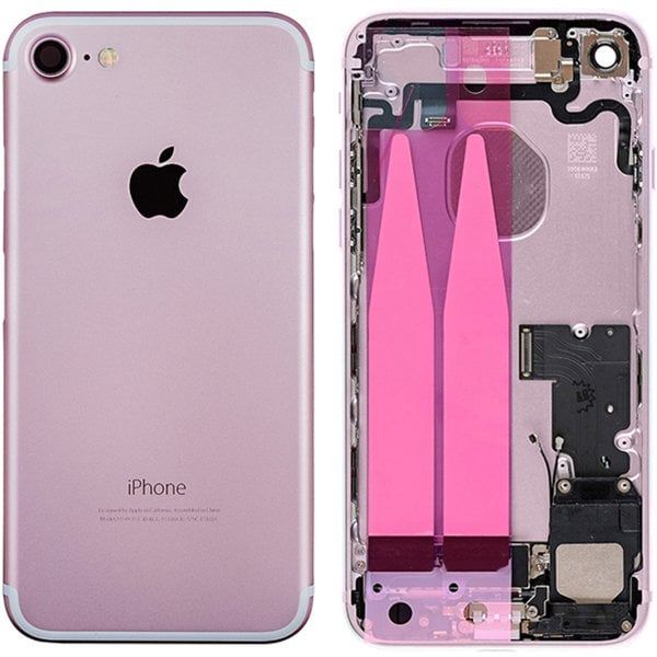 İphone 7 Kasa Full Dolu Rose Gold Pembe