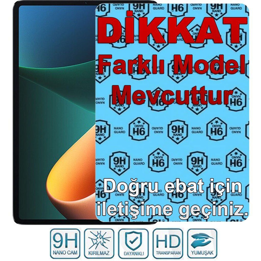 Hometech HT7RT Ekran Koruyucu Nano Kırılmaz Cam - Model 2