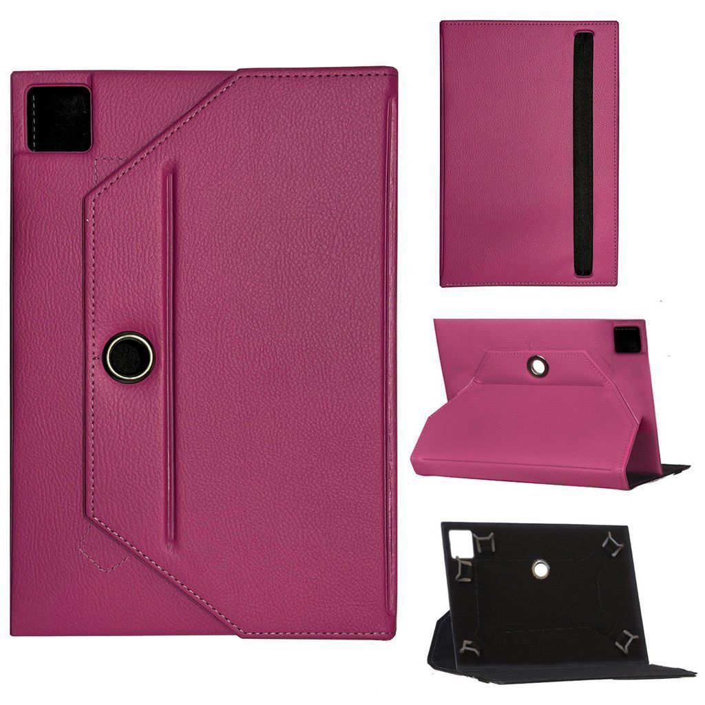 Huawei MatePad Air DBY2-W00 Universal Standlı Tablet Kılıfı Pembe