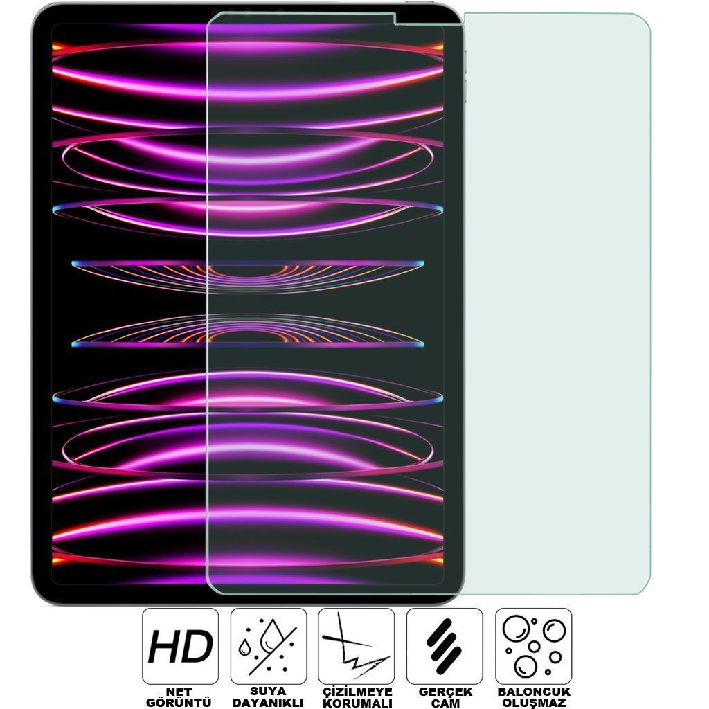 Samsung Galaxy Note 10.1 GT-N8010 Ekran Koruyucu Tempered Kırılmaz Cam