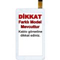 Tastech D-301 Dokunmatik Beyaz - Model 2