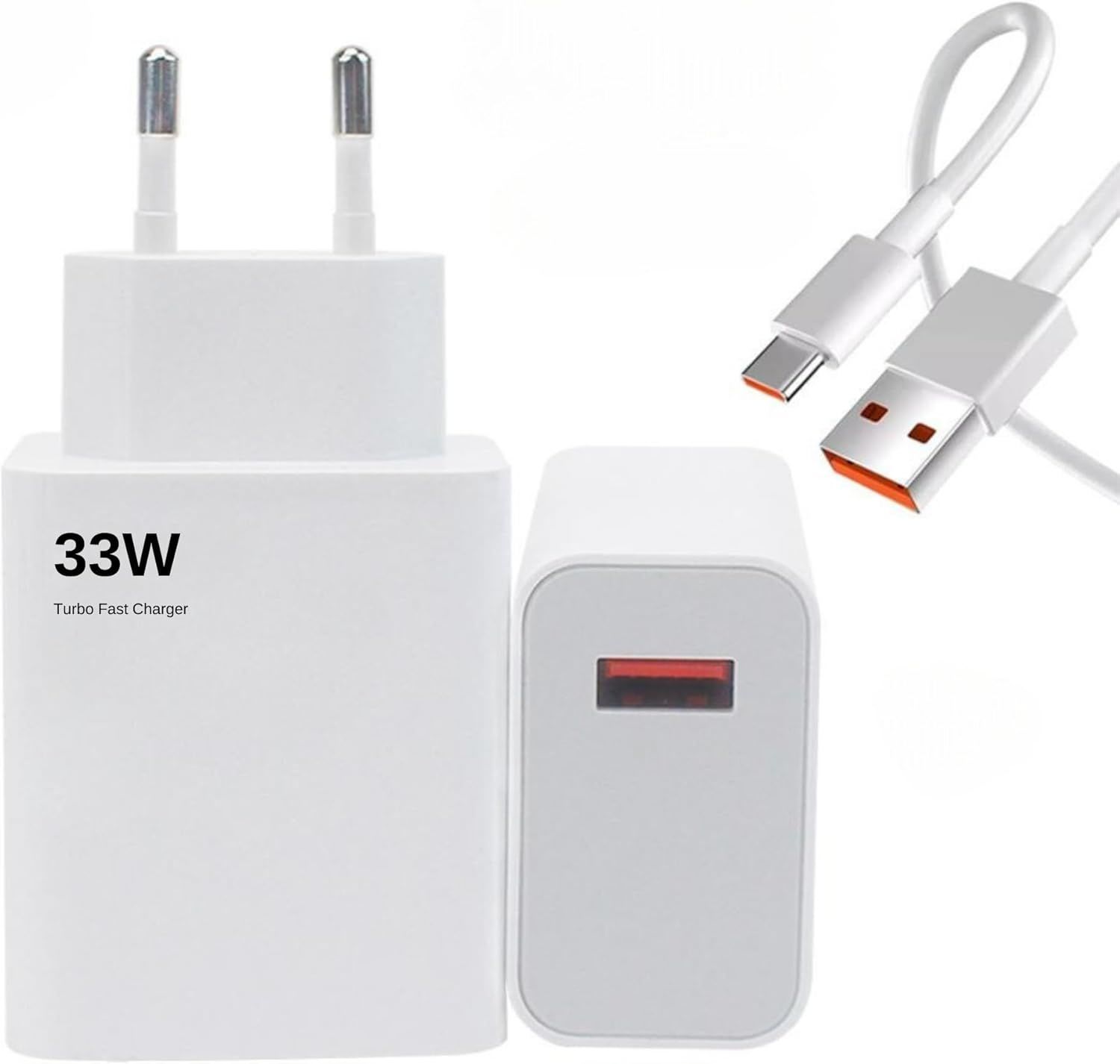 Huawei Y8P Cappy   P2 Şarj Aleti Samsung Type-C Şarj Cihazı Hızlı 33W