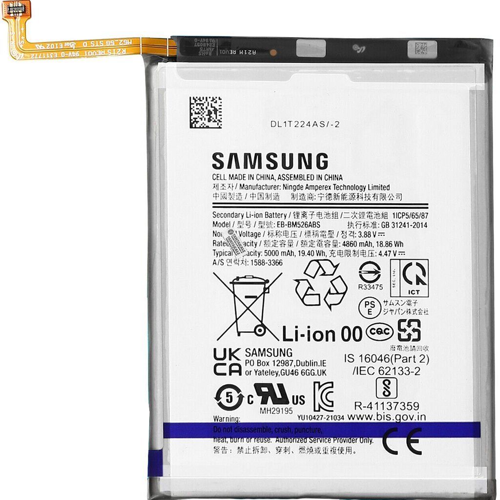Samsung Galaxy A73 5G SM-SM-A736 Batarya Pil - Orjinal