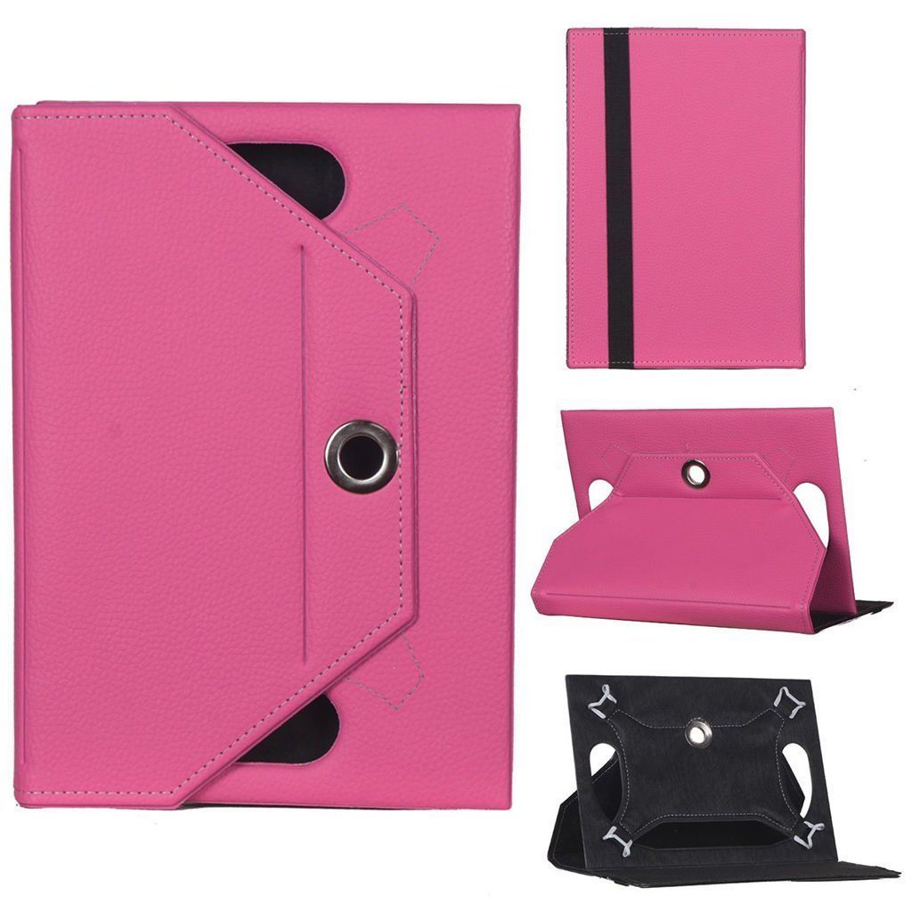 Vorcom S7 Pro Universal Standlı Tablet Kılıfı Pembe