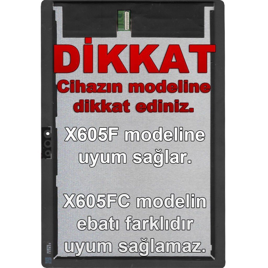 Lenovo Tab M10 TB-X605F Ekran Dokunmatik Set Siyah