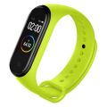 Mi Band 4 Silikon Kordon - Mi 3/4 - Yeşil Yeşil - Mi 3