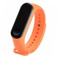 Mi Band 4 Silikon Kordon - Mi 3/4 - Turuncu Turuncu - Mi 4