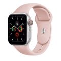 Silikon Akıllı Saat Kordonu 38/40 mm Toz Pembe Pembe - 38-40 mm